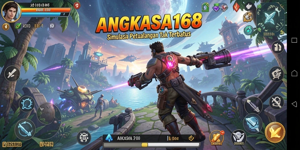 Tampilan gameplay menarik dari ANGKASA168 dalam simulasi petualangan.