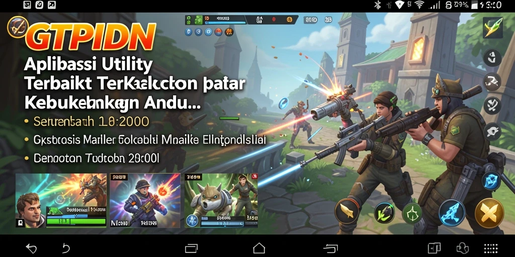 Screenshot GTPIDN menampilkan antarmuka aplikasi Utility yang ramah pengguna.
