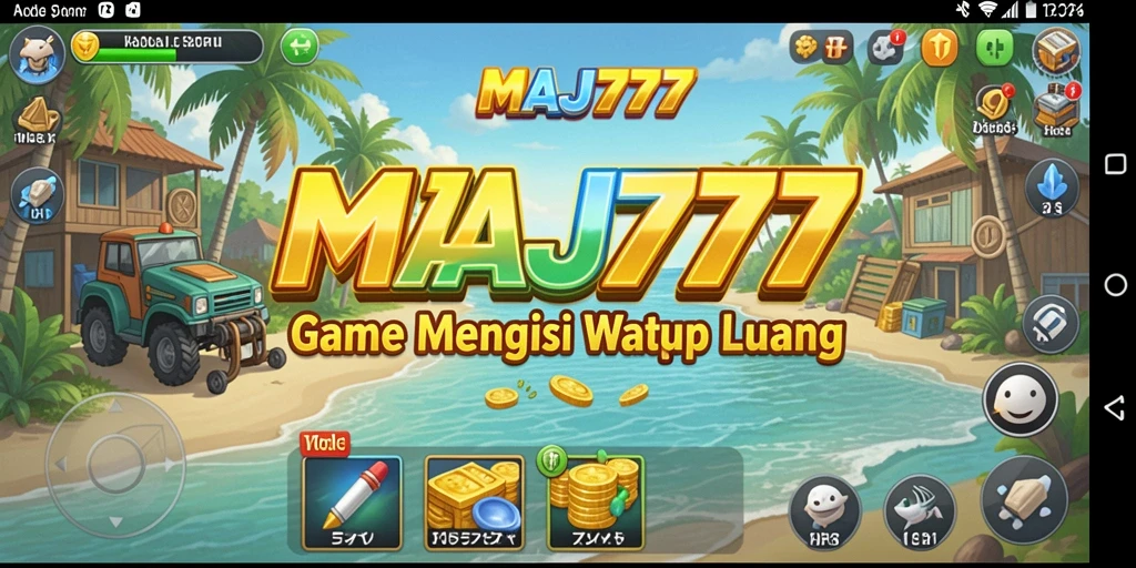 Tampilan gameplay MAJ777 yang menawan dengan sistem Idle yang otomatis.