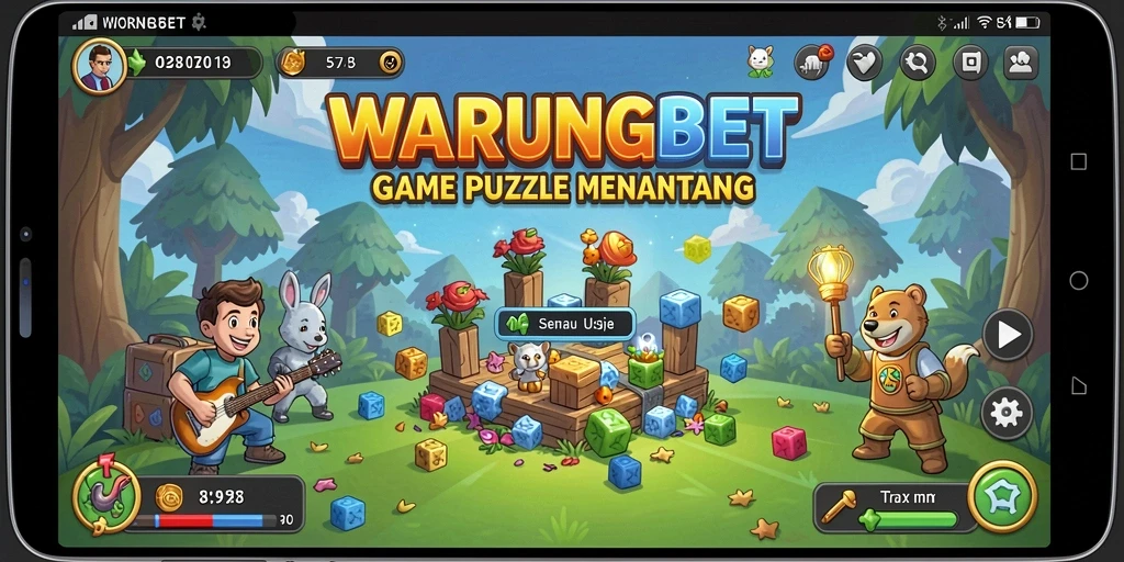 Gameplay menarik WARUNGBET dengan berbagai puzzle.